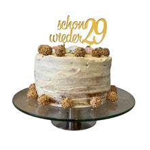 Lade das Bild in den Galerie-Viewer, Cake Topper &quot;schon wieder 29&quot;
